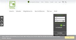 Desktop Screenshot of galabau-sachsen.de